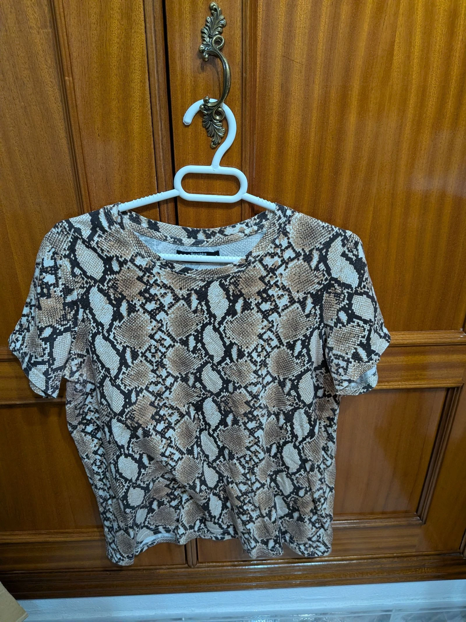 Snake Print T-Shirt – photo 2